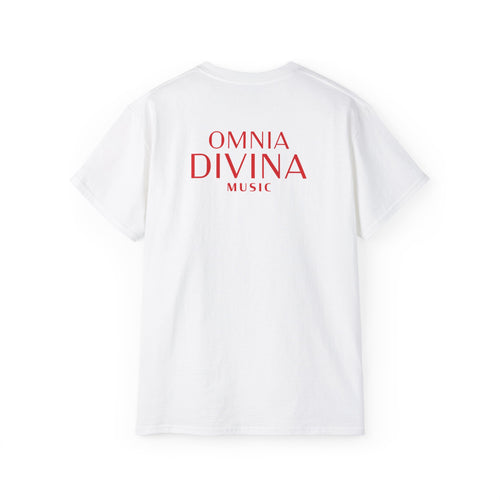 Omnia Divina - Praying Hands with Rosary T-Shirt |