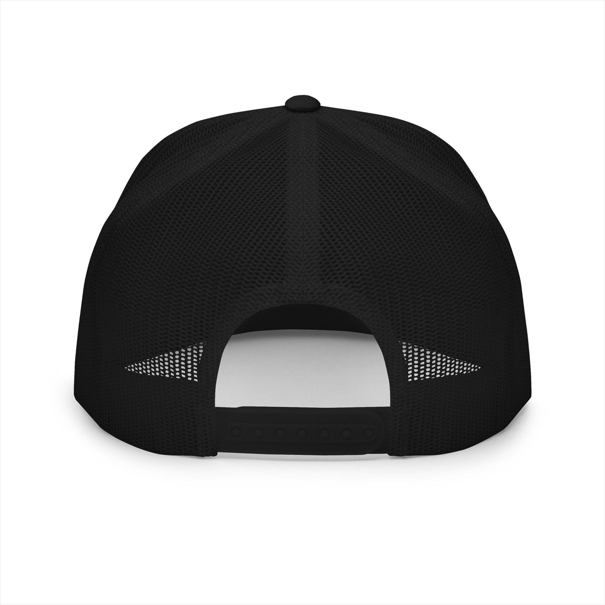 Omnia Divina - Praying Hands with Rosary Trucker Cap – Red Design
