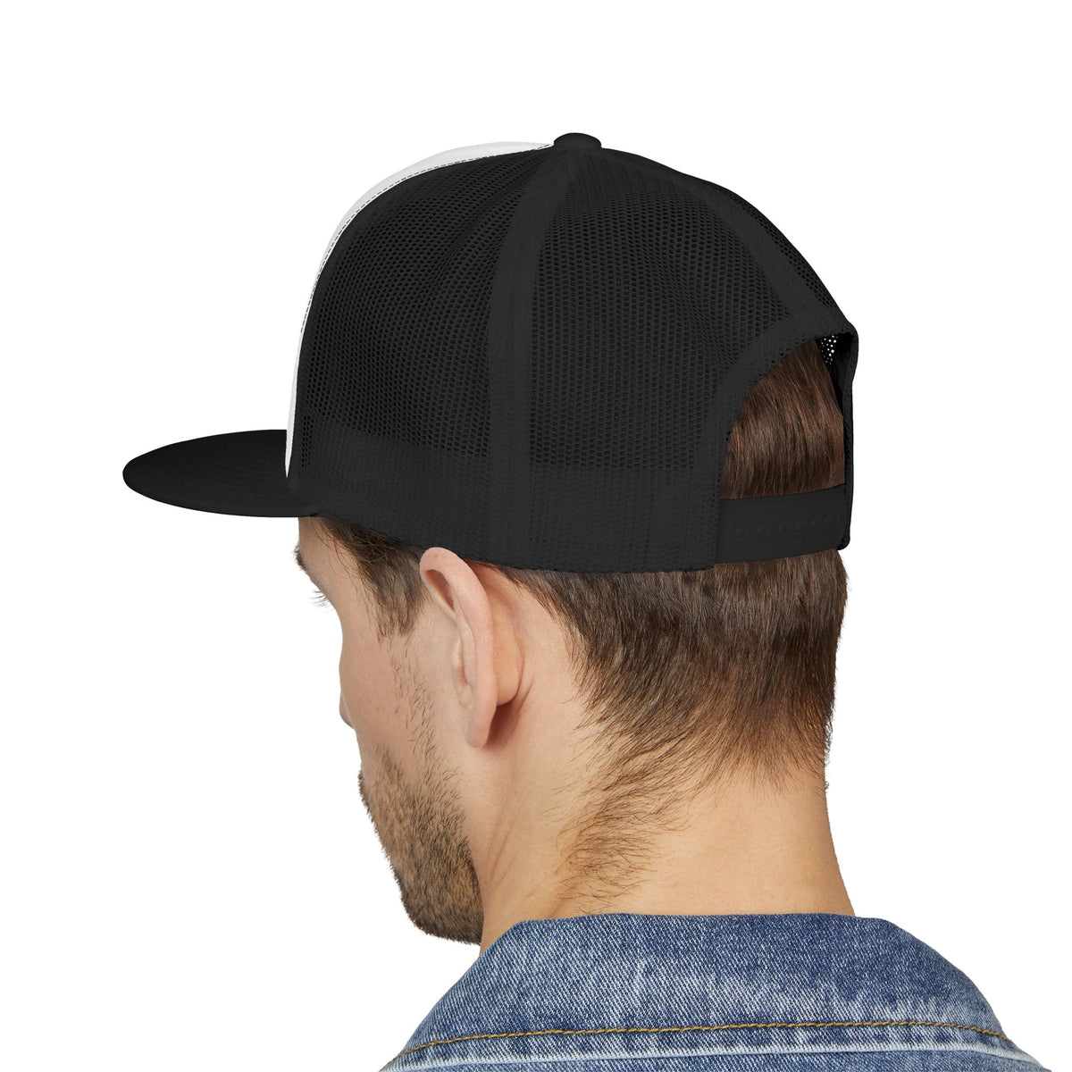 Omnia Divina - Praying Hands with Rosary Trucker Cap – Red Design
